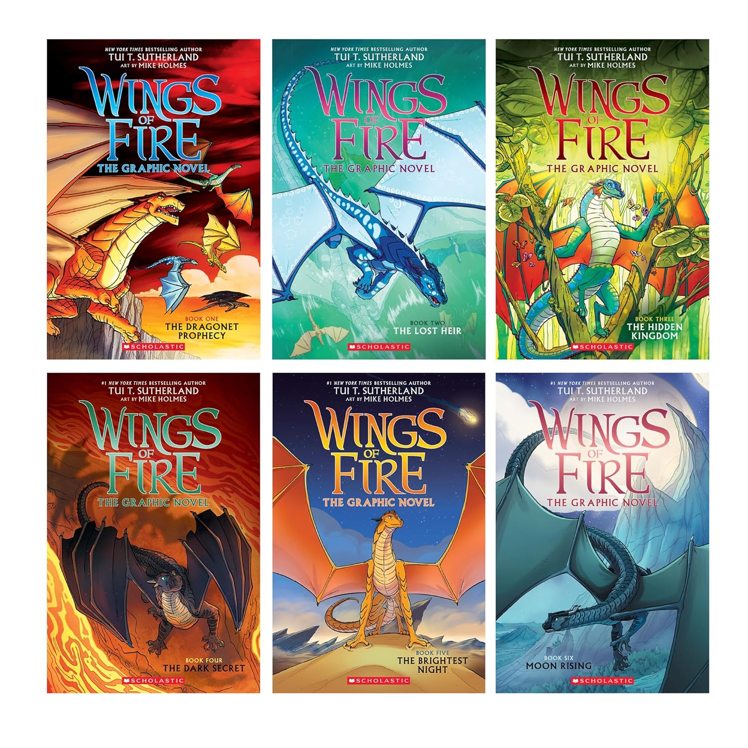 Wings of Fire Graphic Novel Series Bundle : Amazon.com.au: Books