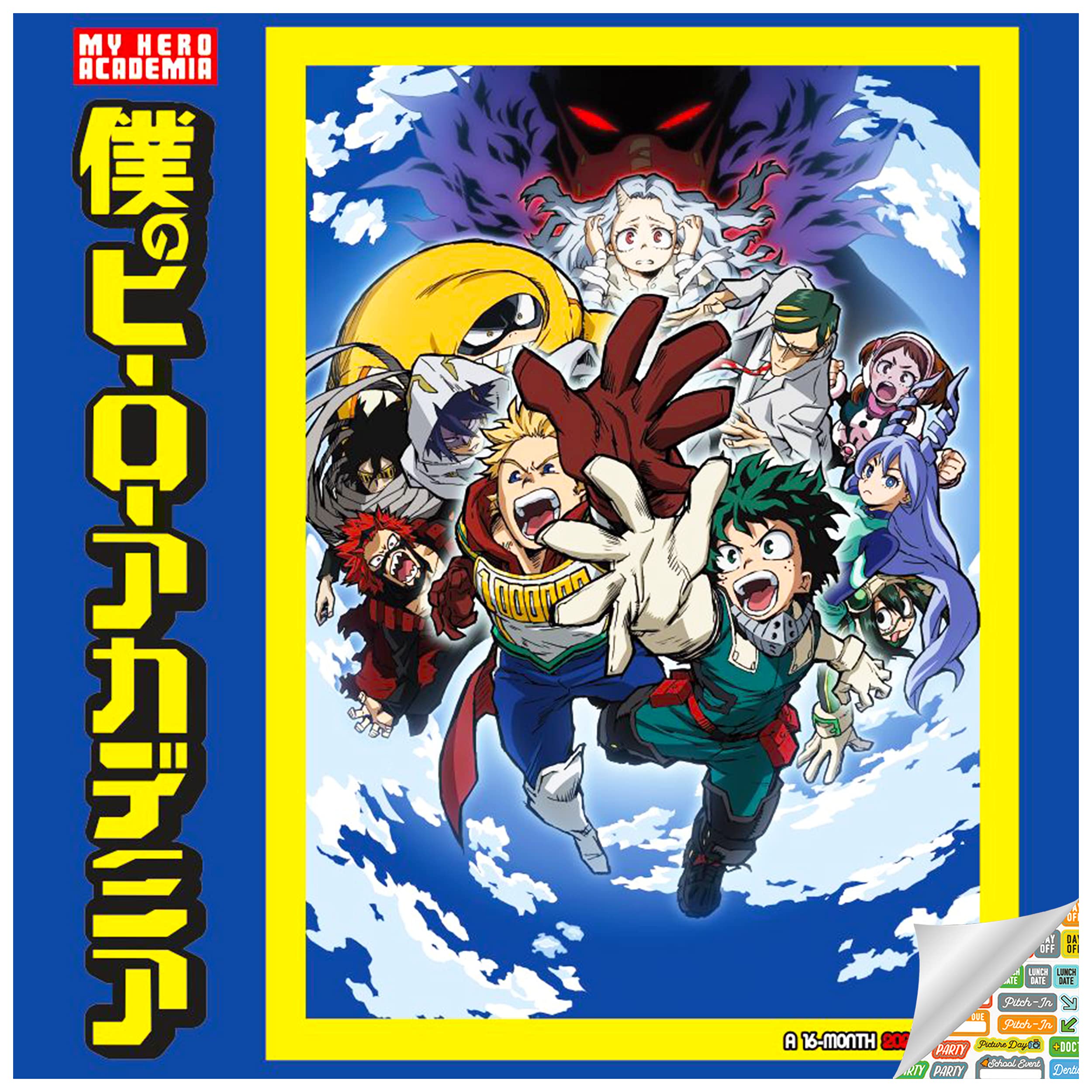 Buy My Hero Academia 2022 -- Deluxe 2022 My Hero Academia Wall Bundle ...