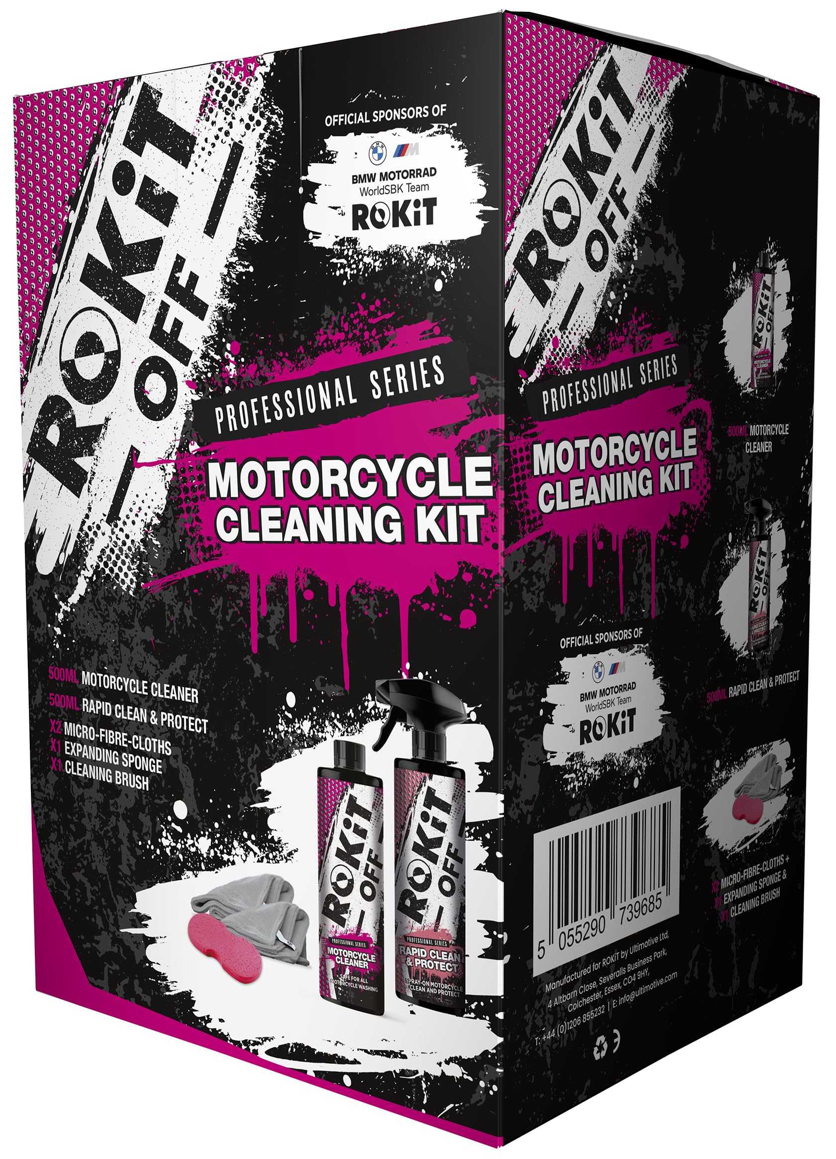 ROKiT OFF Motorcycle Cleaning Kit || Value pack to clean and protect your motorcycle.