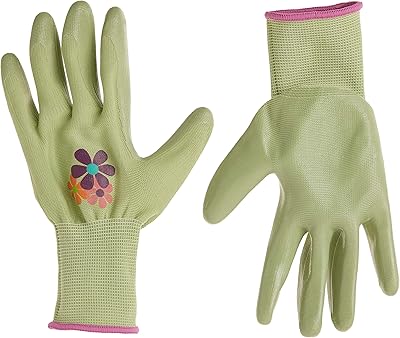 MAGID AL314T Allegro Ultra Grip Gardening Glove, Medium, Color Varies