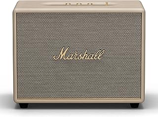 Marshall Woburn III Wireless Bluetooth Speaker, Cream, One Size