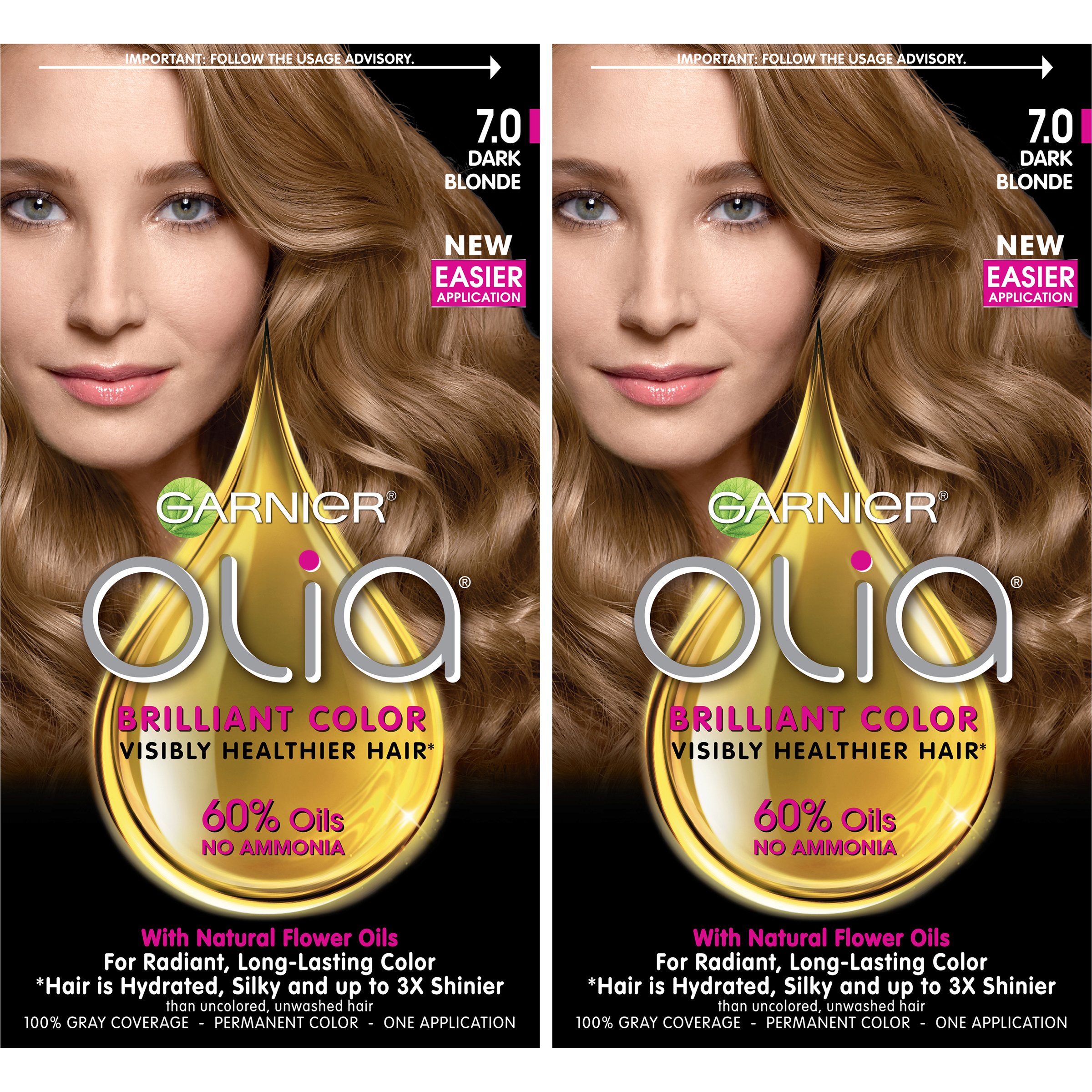 Buy Garnier Olia Ammonia-Free Brilliant Color Oil-Rich Permanent Hair ...