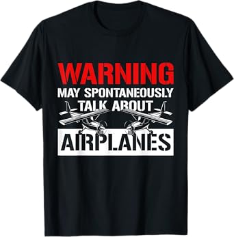 Airplane Flight Pilot Aviation Gift Funny Pilot T-Shirt