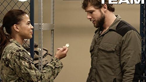 Max Thieriot and Toni Trucks in SEAL Team (2017)