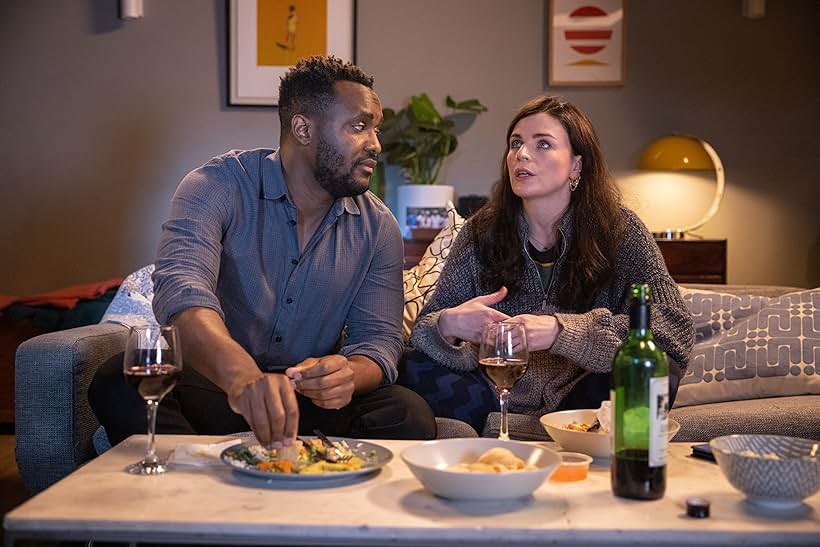 Aisling Bea and Kadiff Kirwan in Episode #2.6 (2021)