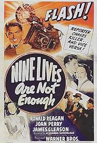 Ronald Reagan and Joan Perry in Nine Lives Are Not Enough (1941)