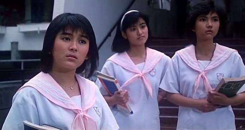 Charine Chan, Sabrina Ho, and Wing-Han Lam in Happy Ghost III (1986)