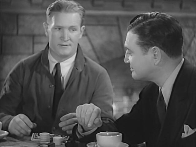 Richard Dix and Joe Sawyer in Special Investigator (1936)