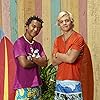 Raymond Cham Jr. and Ross Lynch in Teen Beach 2 (2015)