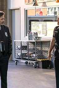 Rob Lowe and Billy Burke in 9-1-1: Lone Star (2020)