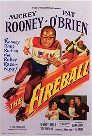 Mickey Rooney, Pat O'Brien, Glen Corbett, and Beverly Tyler in The Fireball (1950)