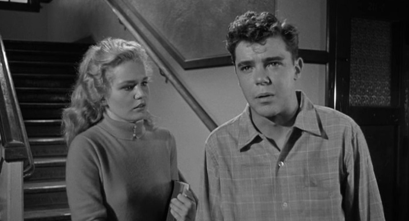 Tuesday Weld and Warren Berlinger in Because They're Young (1960)