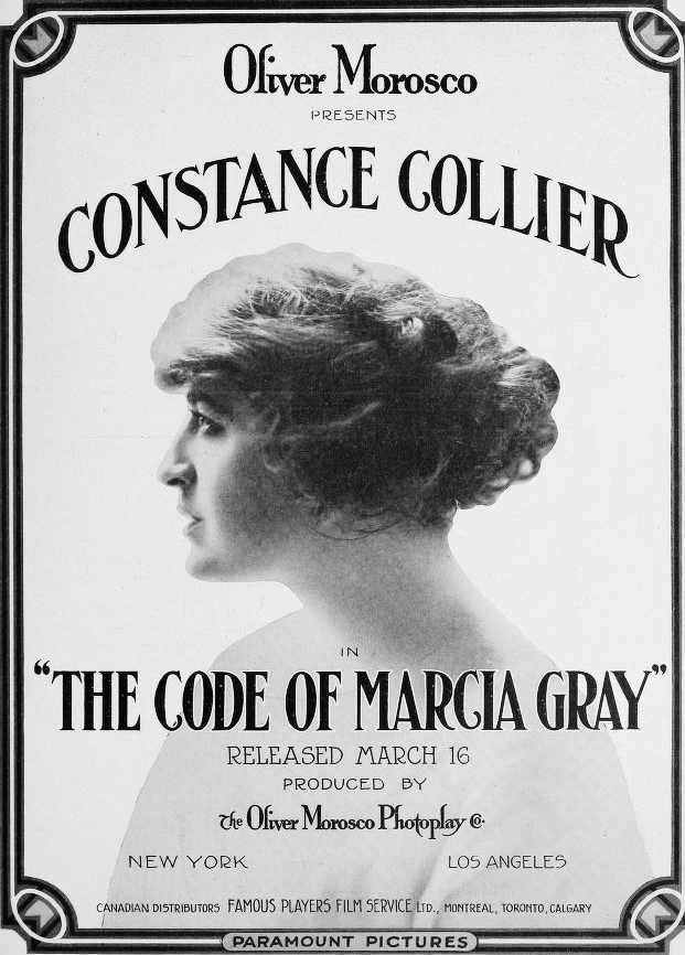 Constance Collier in The Code of Marcia Gray (1916)