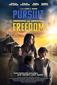 Jessica Koloian, Brayden Eaton, Elias Kemuel, and Tenley Kellogg in Pursuit of Freedom (2022)