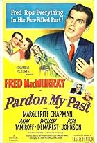 Harry Davenport, Marguerite Chapman, Rita Johnson, Fred MacMurray, and Akim Tamiroff in Pardon My Past (1945)