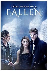 Harrison Sloan Gilbertson, Addison Timlin, and Jeremy Irvine in Fallen (2016)