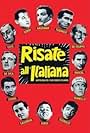 Vittorio De Sica, Vittorio Gassman, Walter Chiari, Peppino De Filippo, Alberto Sordi, Ugo Tognazzi, Totò, and Raimondo Vianello in Risate all'italiana (1964)