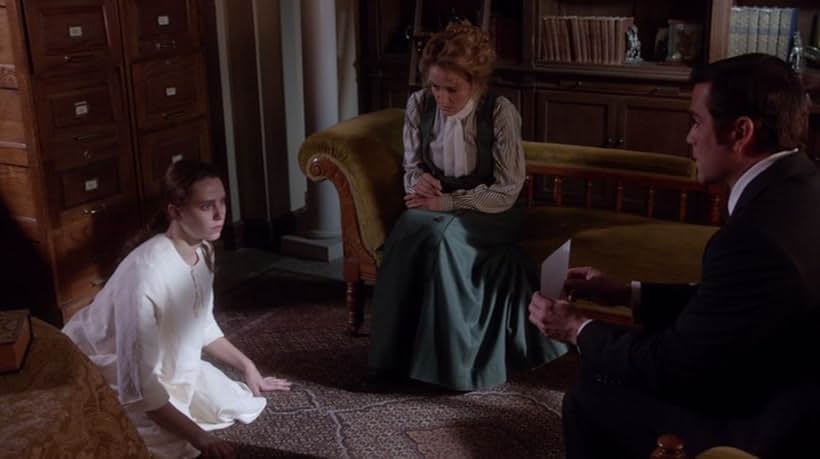 Yannick Bisson, Helene Joy, and Jordan Todosey in Murdoch Mysteries (2008)