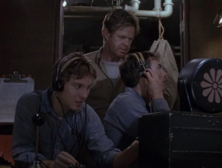 William H. Macy, Sam Huntington, and Ian Somerhalder in In Enemy Hands (2004)