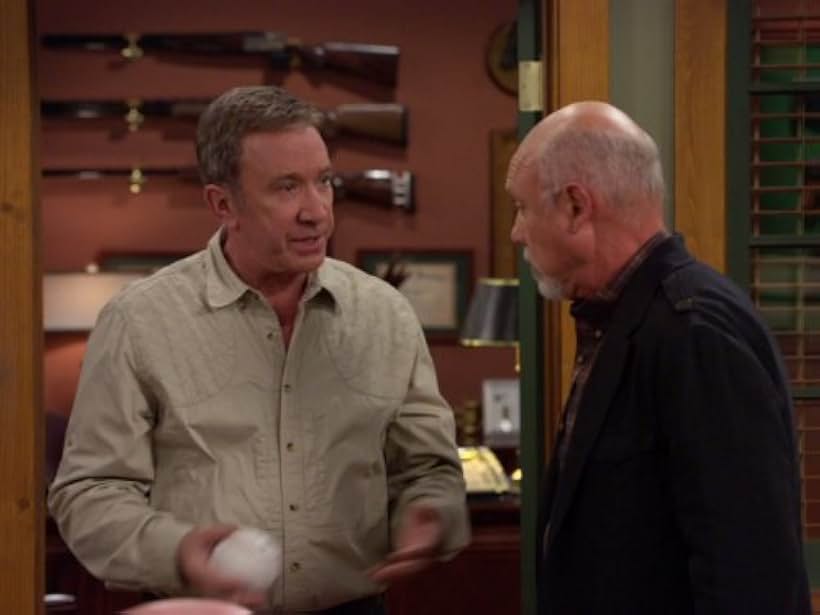 Tim Allen and Hector Elizondo in Last Man Standing (2011)