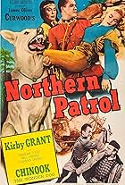 Marian Carr, Claudia Drake, Kirby Grant, and Chinook in Northern Patrol (1953)