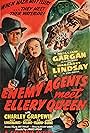 William Gargan and Margaret Lindsay in Enemy Agents Meet Ellery Queen (1942)