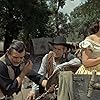 Clark Gable, Jane Russell, and Robert Ryan in The Tall Men (1955)