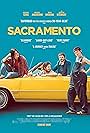 Michael Angarano, Michael Cera, Kristen Stewart, and Maya Erskine in Sacramento (2024)