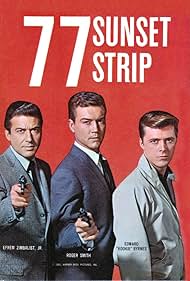 Edd Byrnes, Roger Smith, and Efrem Zimbalist Jr. in 77 Sunset Strip (1958)