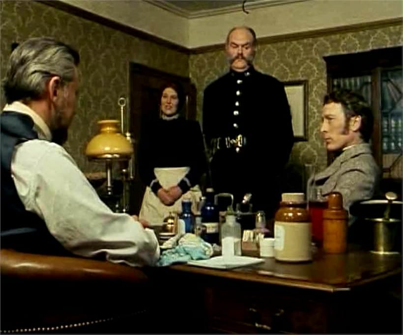 Michael Culver, William Lucas, Charlotte Mitchell, and Kenneth Thornett in The Adventures of Black Beauty (1972)