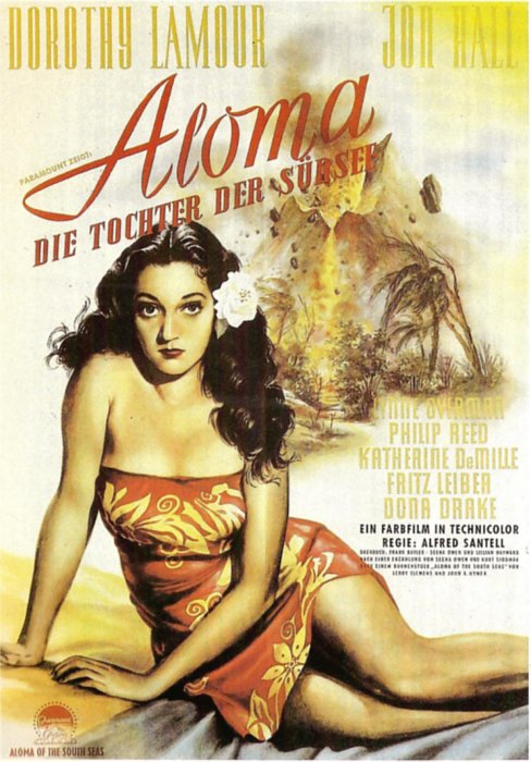 Dorothy Lamour in Aloma of the South Seas (1941)