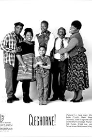 Cerita Monet Bickelmann, Ellen Cleghorne, Alaina Reed-Hall, Garrett Morris, Michael Ralph, and Sherri Shepherd in Cleghorne! (1995)