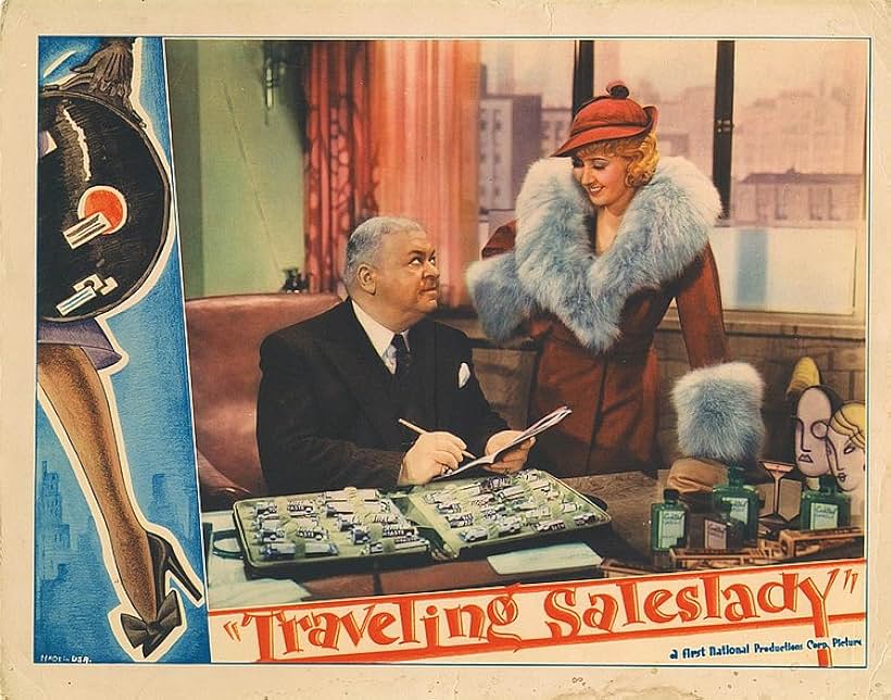 Joan Blondell and Harry Holman in Traveling Saleslady (1935)