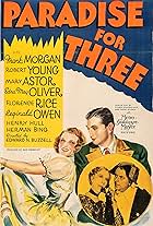 Mary Astor, Robert Young, Frank Morgan, and Edna May Oliver in Paradise for Three (1938)