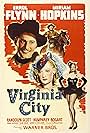 Errol Flynn and Miriam Hopkins in Virginia City (1940)