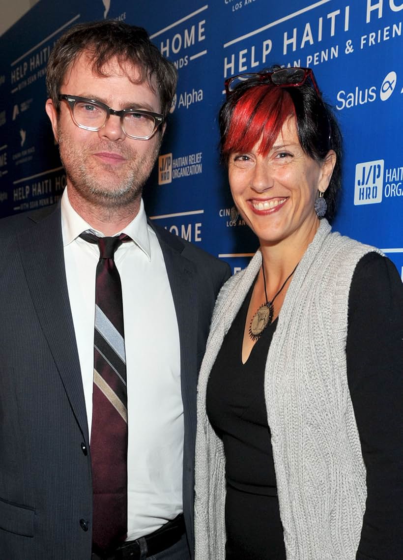 Rainn Wilson and Holiday Reinhorn