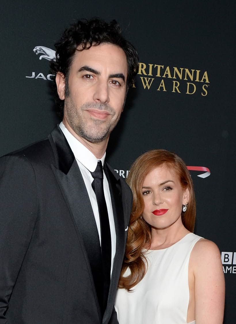 Sacha Baron Cohen and Isla Fisher