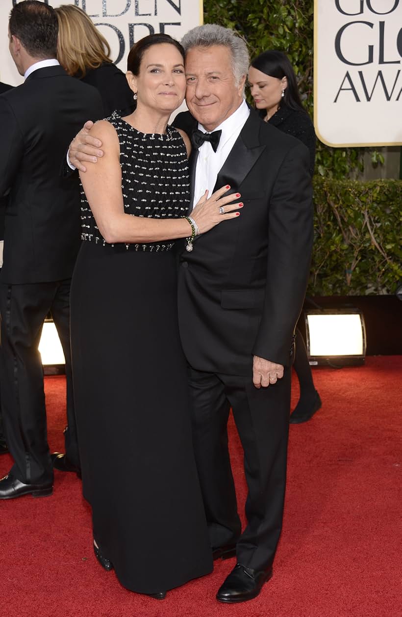 Dustin Hoffman and Lisa Gottsegen at an event for 70th Golden Globe Awards (2013)