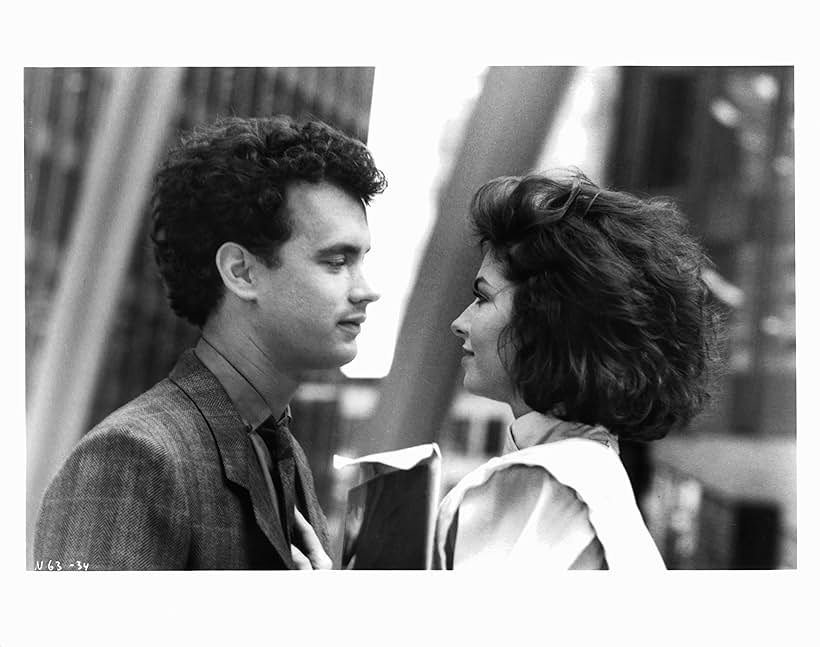 Tom Hanks and Sela Ward in Nothing in Common (1986)