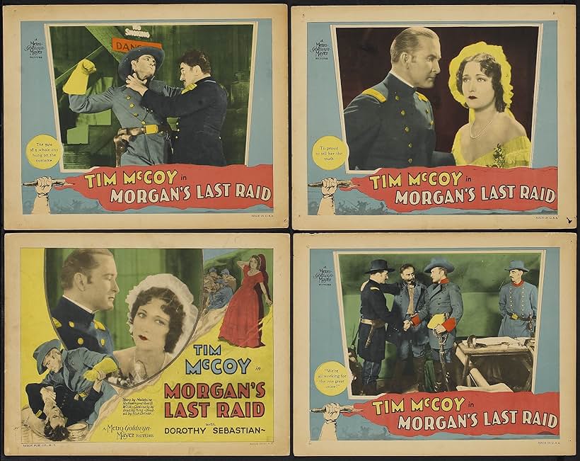 Tim McCoy, Al Ernest Garcia, Wheeler Oakman, and Dorothy Sebastian in Morgan's Last Raid (1929)