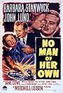 Barbara Stanwyck, Lyle Bettger, and John Lund in No Man of Her Own (1950)