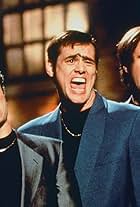 Jim Carrey, Will Ferrell, and Chris Kattan in Saturday Night Live (1975)