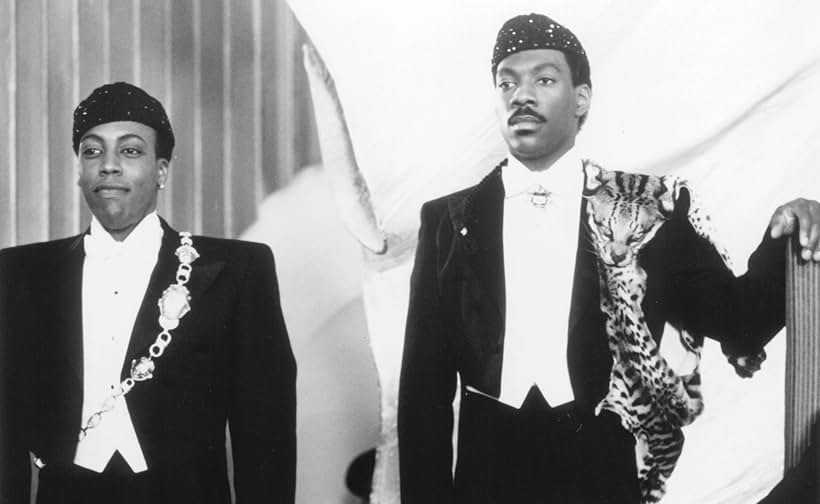 Eddie Murphy and Arsenio Hall in Coming to America (1988)