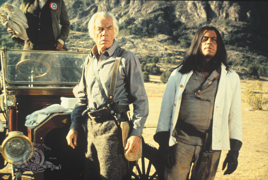 Lee Marvin and Oliver Reed in The Great Scout & Cathouse Thursday (1976)