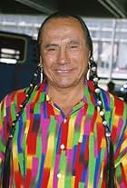 Russell Means at an event for Thomas and the Magic Railroad (2000)