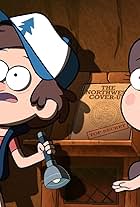 Jason Ritter and Kristen Schaal in Gravity Falls (2012)