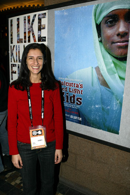 Zana Briski at an event for Born Into Brothels: Calcutta's Red Light Kids (2004)