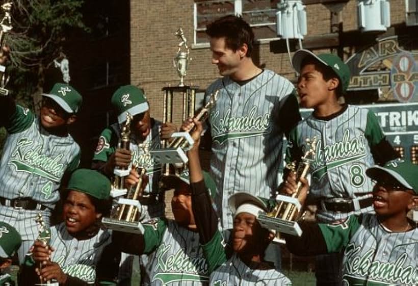 Keanu Reeves, A. Delon Ellis Jr., Julian Griffith, Michael B. Jordan, Kris D. Lofton, Michael Perkins, Brian M. Reed, and DeWayne Warren in Hardball (2001)