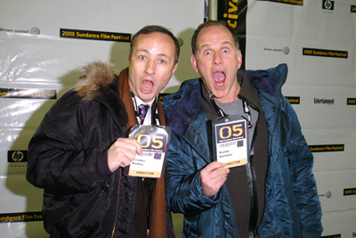 Fenton Bailey and Randy Barbato at an event for Inside Deep Throat (2005)