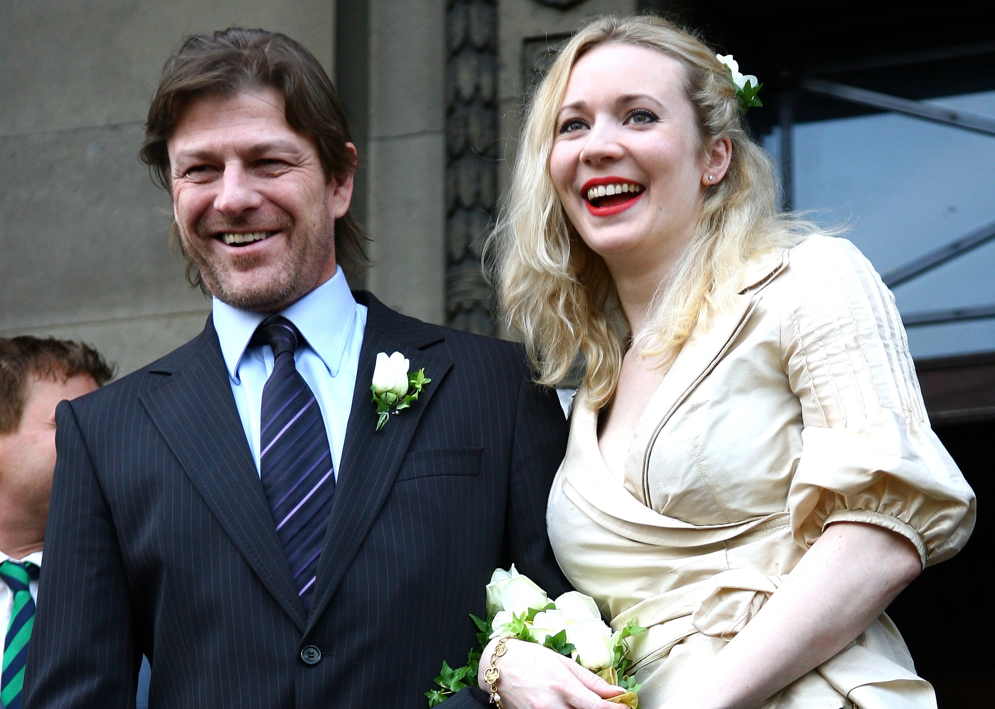 Sean Bean and Georgina Sutcliffe